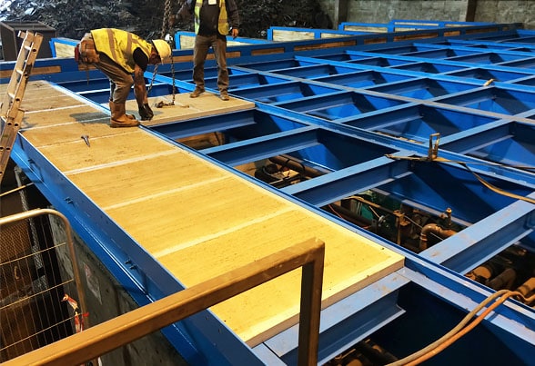 电炉平台正在建设中